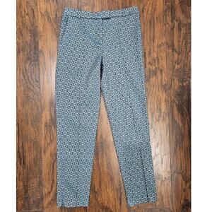 TopShop Blue and Gold Metallic Pants - Size 2